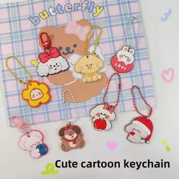 Креативный мультяшный брелок для детей: Подвеска на школьную сумку и приз в подарок