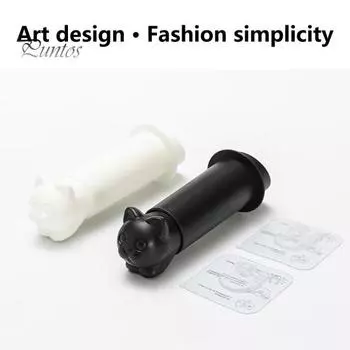 Креативный мультяшный держатель для туалетной бумаги без следов, стойка для хранения туалетной бумаги для домашнего хозяйства чёрный