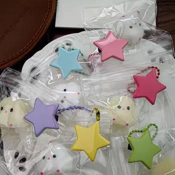 Креативный мультяшный мини-маленький цыпленок, мягкая игрушка для снятия стресса, брелок, милый мини-брелок для снятия стресса, игрушка с медленным отскоком, кулон в виде сумки синий