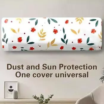 Креативный мультяшный моющийся чехол для вентилятора, чехол для кондиционера, 1 шт., пылезащитный чехол для кондиционера, настенный вентилятор, универсальный минималистский 130CM