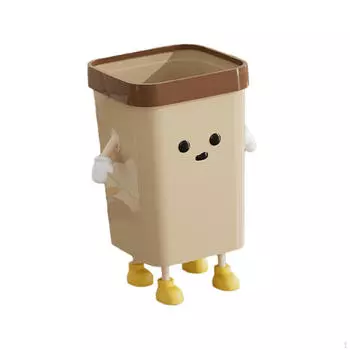 Креативный мусорный бак, милый мусорный бак, мультяшный, многофункциональный, открытый верх, мусорная корзина, мусорный контейнер Standing S