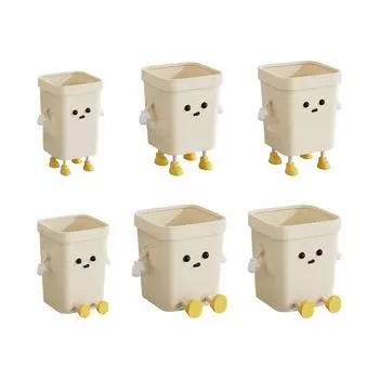 Креативный мусорный бак, многофункциональный, стильный, милый, мусорный бак с открытым верхом, корзина для мусора для спальни, гостиной, дома, кухни, общежития