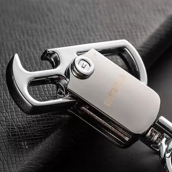 Креативный мужской брелок с открывалкой для бутылок, брелок для ключей, высококачественный брелок для переноски открывалки для пивных бутылок