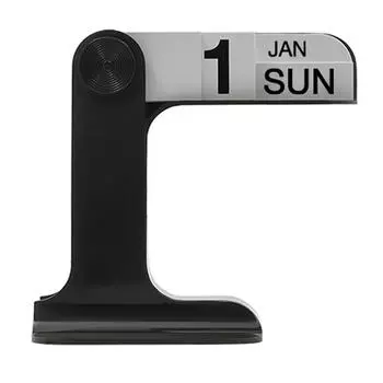 Креативный настольный орнамент. Четкое расписание для лучшего управления временем.. Календарь с перекидными страницами жёлтый