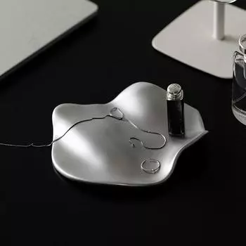 Креативный нестандартный поднос для украшений, декоративная мебель в скандинавском стиле, волнистый поднос из смолы, высококачественный настольный органайзер, декоративные подносы