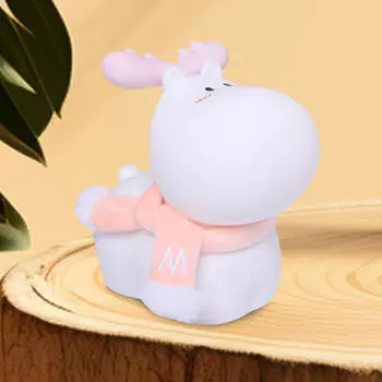 Креативный ночник, украшение стола, красивая декоративная статуэтка на тумбочке, рабочий стол розовый