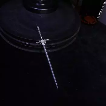 Креативный панк меч аксессуар для волос заколка для волос женские кудрявые волосы китайский простой износостойкий сплав палочка для волос заколка повязка на голову