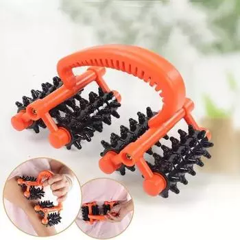 Креативный пластиковый массажер роликового типа, инструменты для фитнеса и ухода за телом