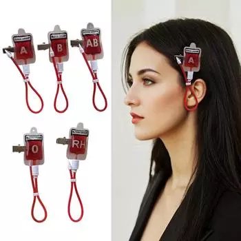 Креативный подарок на вечеринку для девочек, забавный панк, популярный набор для волос с кровью, крутой набор для ABO Ab Sick Plasma