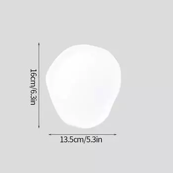 Креативный поднос для хранения нестандартных колец, демонстрационная тарелка для украшений, белая художественная гипсовая тарелка, домашний декор, реквизит для фотографий, чаши