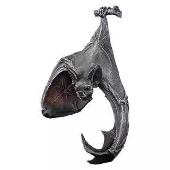 Креативный подсвечник в виде летучей мыши Vibe, настенный декоративный небьющийся реалистичный подвесной подсвечник для Хэллоуина, домашний декор