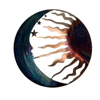 Креативный подвесной кулон, привлекательный макет сцены, прочное солнце, луна и звезды зелёный