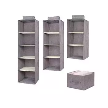 Креативный подвесной ящик для домашней одежды, ящик для хранения нижнего белья, настенный органайзер для хранения, полки, Organizadores drawer gray