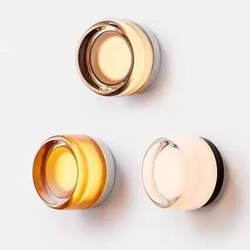 Креативный прикроватный настенный светильник, дизайнерская лампа для спальни, ванной комнаты, зеркала, передняя лампа, лампа для балкона, крыльца, прохода чёрный