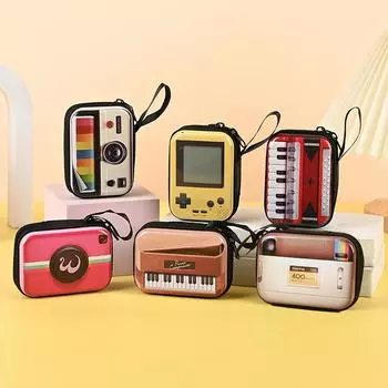 Креативный прямоугольный кошелек из жести для мелочи