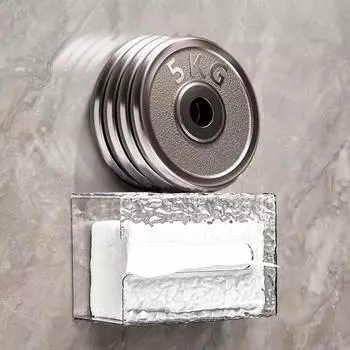 Креативный ящик для хранения салфеток, настенная коробка для бумаги, органайзер для всего остального, коробка для салфеток, ванная комната прозрачный