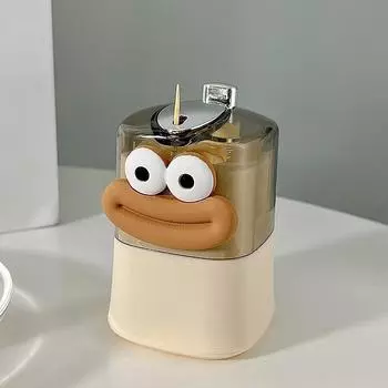 Креативный ящик для хранения зубочисток Автоматический выдвижной ящик для зубочисток для дома Гостиная Столовая Держатель для зубочисток нажимного типа