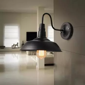 Креативный ретро настенный светильник для наружной установки в сарае, гараже, винтажный светильник, ночник, настенные светильники, декоративные светильники для прохода и коридора
