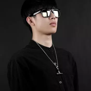 Креативный ручной микрофон кулон хип-хоп рок панк ожерелье мужчины и женщины ювелирные изделия подарок