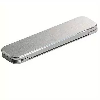 Креативный складной невидимый держатель для наклеек сзади, ультратонкий регулируемый держатель для мобильного телефона в виде пасты чёрный