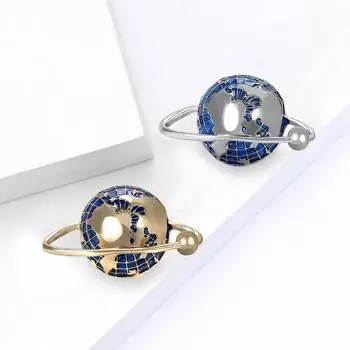 Креативный сплав эмаль вселенная планета брошь личность универсальная мужская и женская одежда корсаж украшение булавка