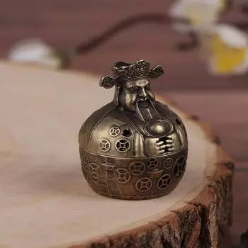 Креативный сплав держатель для благовоний Бог богатства окуривание благовоний печь для благовоний предметы интерьера украшения