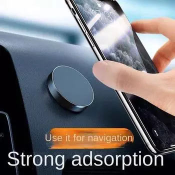 Креативный стиль, автомобильная навигация, блокнот, встроенный кронштейн, воздуховыпускное отверстие, магнитная адсорбция, руль, автомобильный держатель для телефона