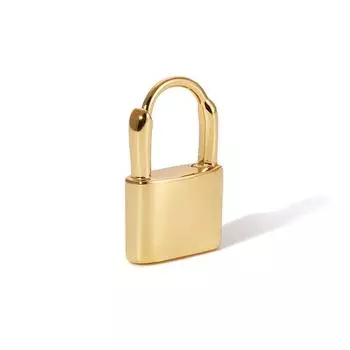 Креативный стиль S925 Персонализированные серьги Простые геометрические замки Модные клипсы для ушей с пряжкой