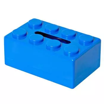 Креативный строительный блок держатель для бумажных полотенец милый диспенсер для салфеток для лица коробка для хранения салфеток для гостиной спальни домашнего офиса зелёный