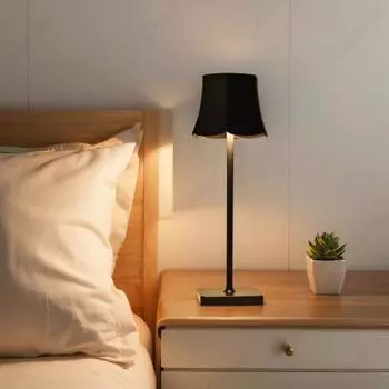 Креативный светодиодный сенсорный светильник с высокой ножкой, прикроватный светильник, перезаряжаемый светильник для гостиной, столовой, декоративное освещение white&2.5 W