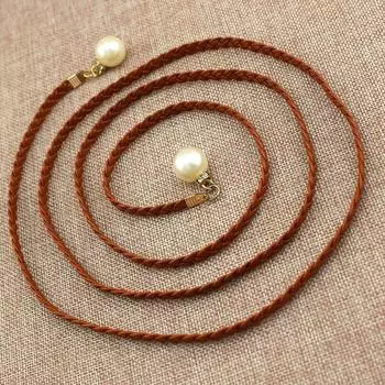 Креативный тонкий пояс из искусственной кожи с имитацией жемчуга, пояса для женщин, платье, юбка, декор, подарок белый