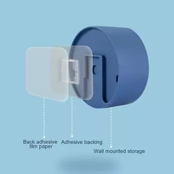Креативный Tpr туалетный ершик мягкий силиконовый для головки с держателем набор настенный Drosphip серый