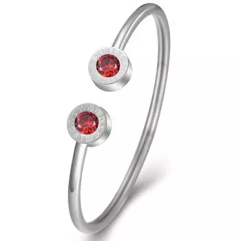 Креативный универсальный браслет с римскими цифрами «Камень рождения декабря»