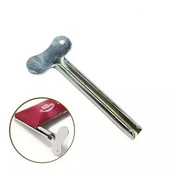 Креативный выжиматель тюбика зубной пасты Простой ролик для зубной пасты из нержавеющей стали Экономящий труд отжимщик тюбика зубной пасты Очищающее устройство Пресс