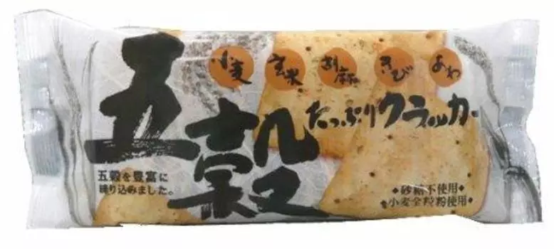 Крекеры Maeda Seika Five Grain Crackers 11 шт. x 20 пакетиков x (10 2)