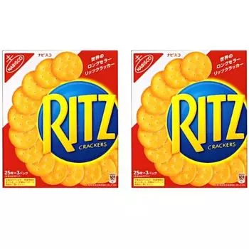 Крекеры Mondelez Ritz 247 г штук x 3 x 2 коробки Nabisco (25 упаковок)