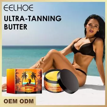 Крем-автозагар Eelhoe для быстрого загара для тела и лица, крем для искусственного загара, основа для макияжа в солярии, бронзатор, питательный лосьон для ухода за кожей, 100 г 100g