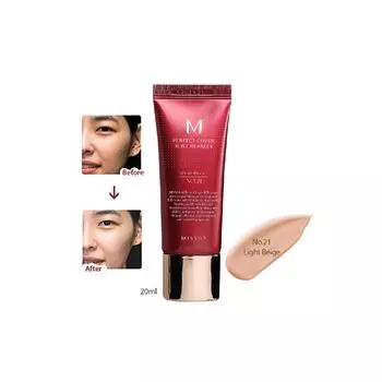 Крем Bb с интенсивным покрытием M Perfect Cover Bb Cream Ex No: 21 (20 мл)