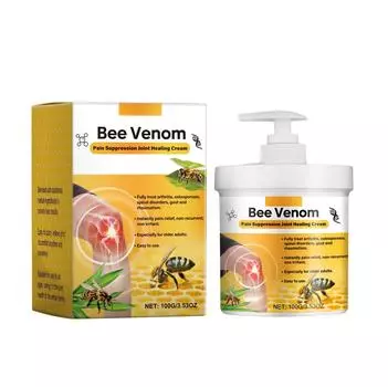 Крем Bee Pain Cream, крем Bee Cream, крем для суставов, мазь Bee Ointment, крем Bee Cream Against Bole, успокаивающий крем, гель Bee Care. One Size