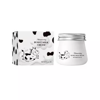 Крем Burst Milk CreamКрем для лицаУвлажняющий крем помогает выровнять тон кожи лица, сделать кожу красивой без макияжа и сохранить кожу чистой и мягкой. One Size