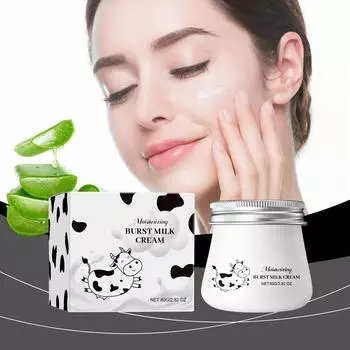 Крем Burst Milk, крем для лица, увлажняющий крем, помогает выровнять тон кожи лица, сделать кожу красивой без макияжа и сохранить кожу чистой и мягкой.