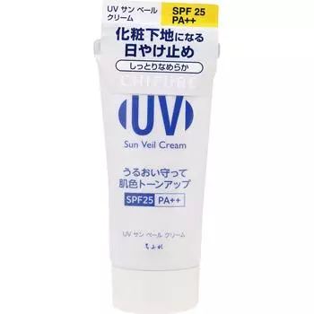 Крем Chifure UV Sun Veil 50 г. Косметика для кожи How to use Возьмите необходимое количество и равномерно распределите по лицу и телу.. Если кожа влажная, вытрите ее насухо.
