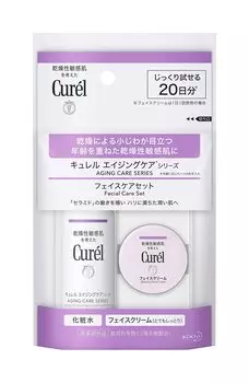 Крем Curel Aging Care 30 мл [Пробный набор] (Лосьон + 10г)