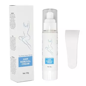 Крем для безболезненного удаления волос, нежный крем-ингибитор роста волос для рук, ног, подмышек, 50 г