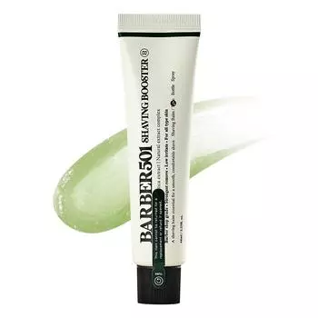 Крем для бритья Barber 501 Shaving Booster, зеленый, 66 мл, 1 шт.