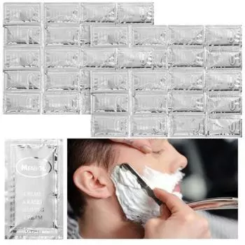 Крем для бритья Dansib Gillette Shaving Foam 100 шт. Мужская бритва оптом 0,25 унций одноразовая индивидуальная упаковка