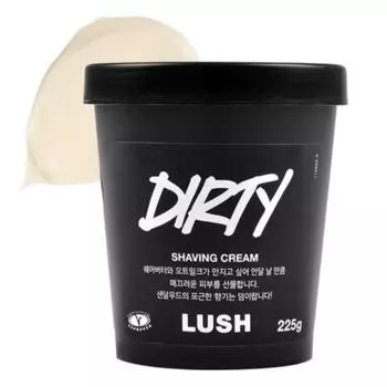 Крем для бритья Lush Dirty, 180 г, 1 шт.