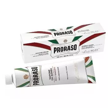 Крем для бритья Proraso, тюбик, Sensitive Green Tea, 150 мл, 1 шт.
