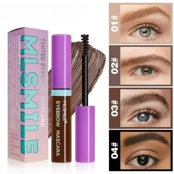 Крем для бровей с 4 оттенками, стойкий, натуральный, трехмерный, водостойкий, устойчивый к поту, без макияжа Крем для бровей Brown Series