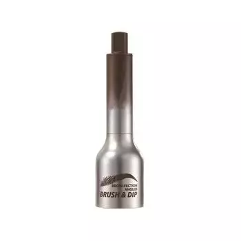 Крем для бровей с большой головкой-кистью, многофункциональный карандаш для бровей без нажатия Wild One Size коричневый